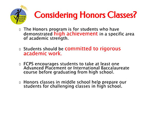 gen ed and honors presentation opening slide